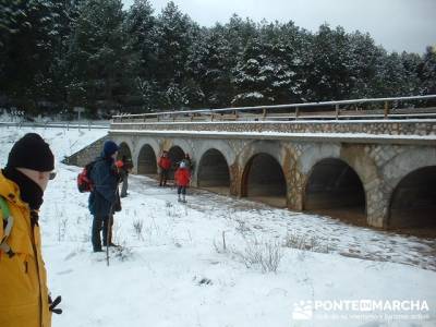 Puente de los 7 ojos - Parque Natural del Cañón del Río Lobos; Senderismo personalizado; Viajes a